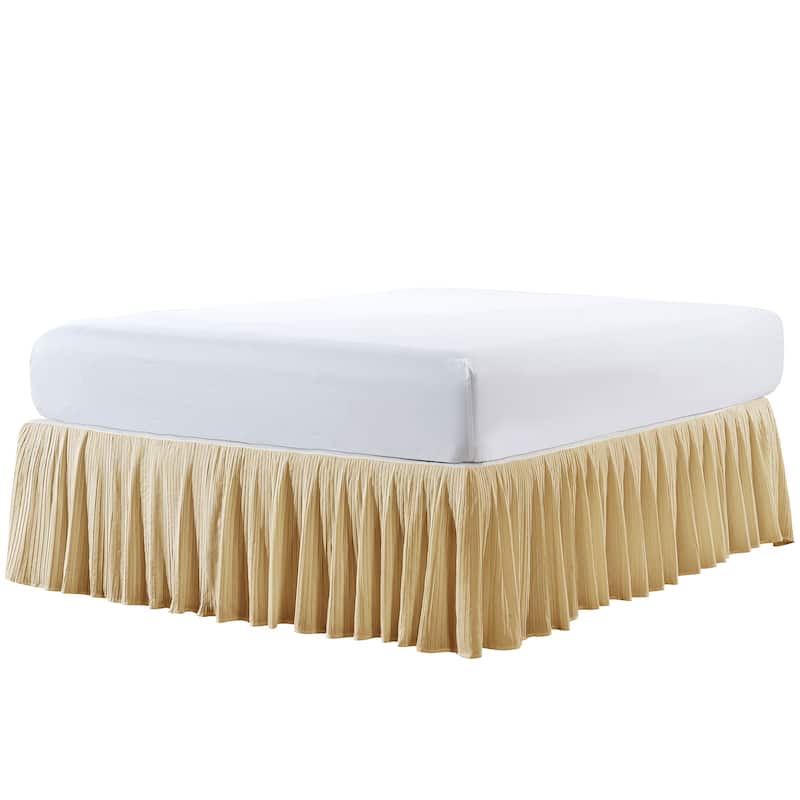 Serenta Pleated Bedskirt 18" Drop