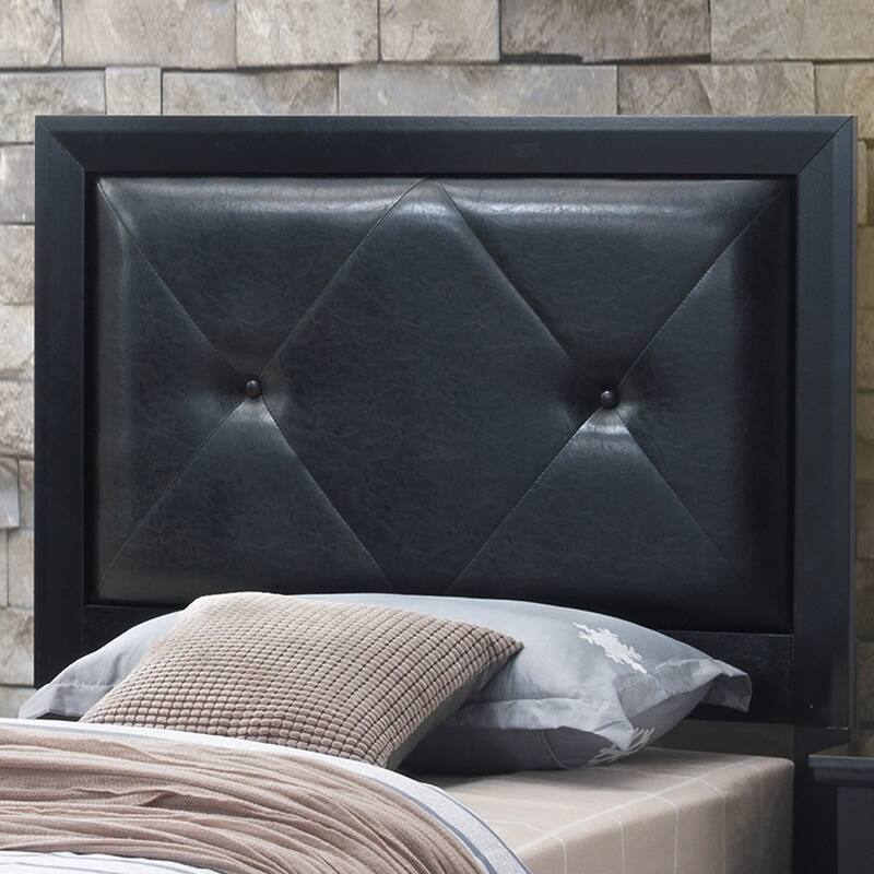Black Twin Bed - Transitional Style, Simple Assembly, Modern Look