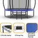 preview thumbnail 6 of 7, Spacious Design Trampoline Solid Base Structure, Safety Pad For Kid