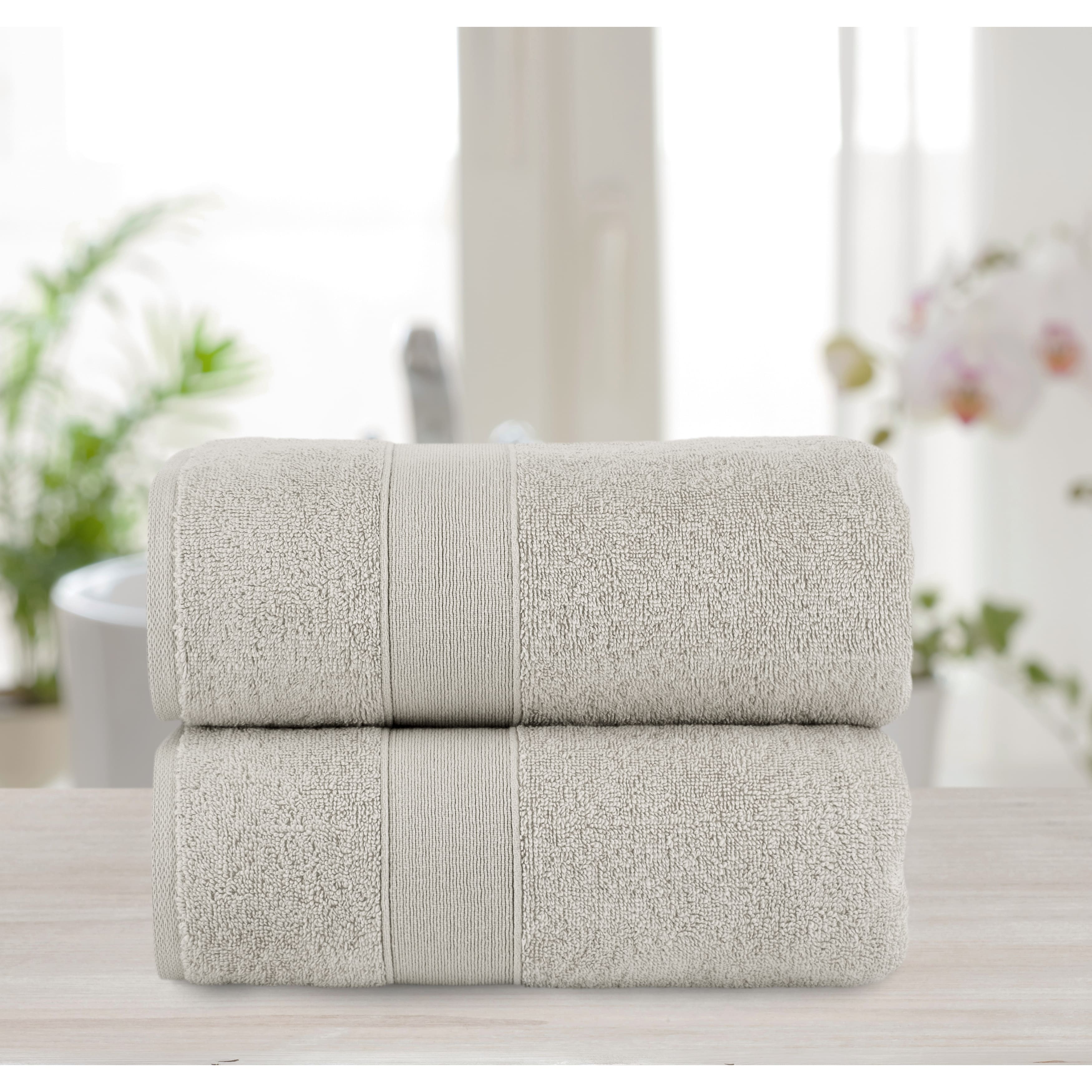 Chic Home 2Piece Standard 100 OekoTex Certified Bath Towel Sheet Set