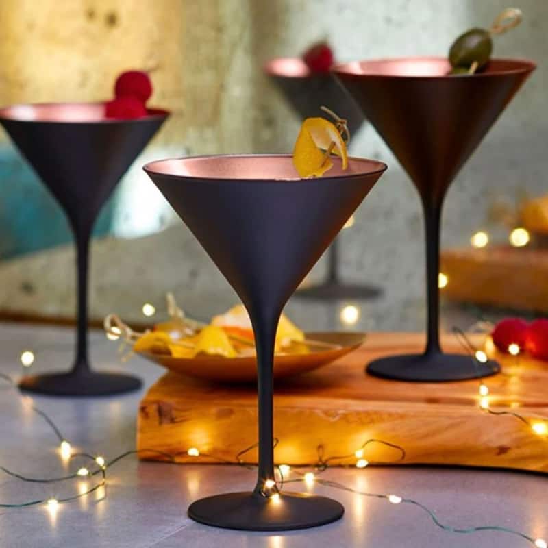 Stolzle Lausitz Set of 6 Olympia Martini Glasses - 8 Oz