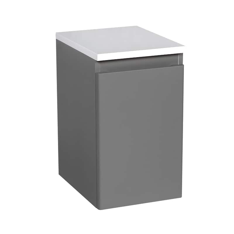 Modern Wall-Mounted Bathroom MINI-Vanity with Washbasin | Comfort Collection No Mirror