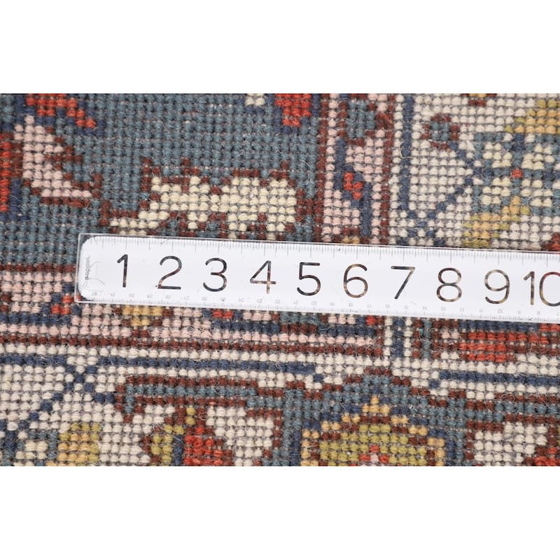 Oushak Oriental Foyer Rug Handmade Wool Carpet - 4'0"x 5'11"