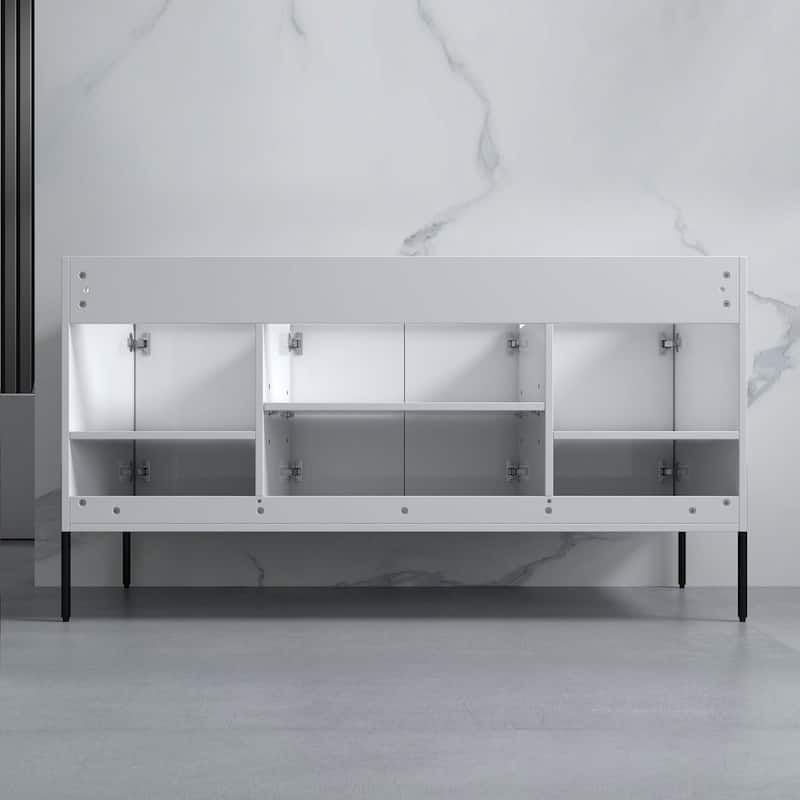 Ripple 60" Bathroom Vanity Kit (Assembly Required)
