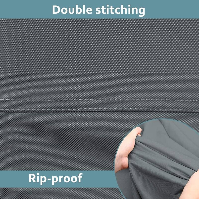 Patio Furniture Covers Fits for 12 Seats Rectangular Outdoor Table