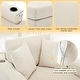 preview thumbnail 34 of 58, Modern Style Chaise Lounger Sofa Couch ,with Pillows, Charge Station & Cup Holders