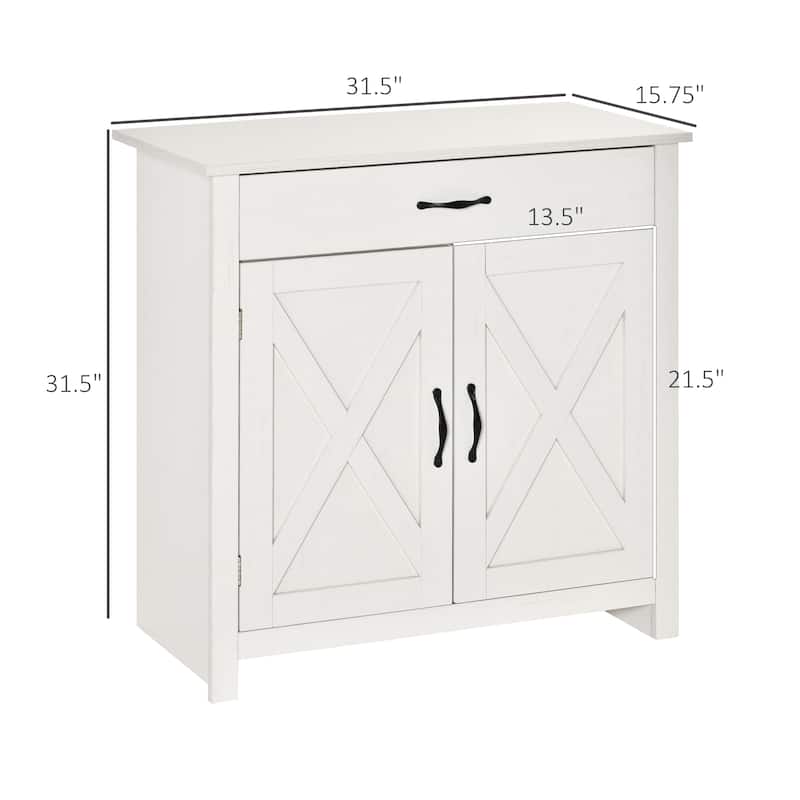 Farmhouse Sideboard Buffet Cabinet