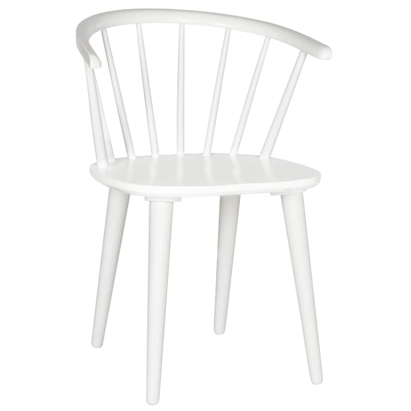 SAFAVIEH Sherene Country Classic Dining Dining Chair (Set of 2) - 21.3" W x 20.5" L x 29.9" H - 21"Wx21"Dx30"H