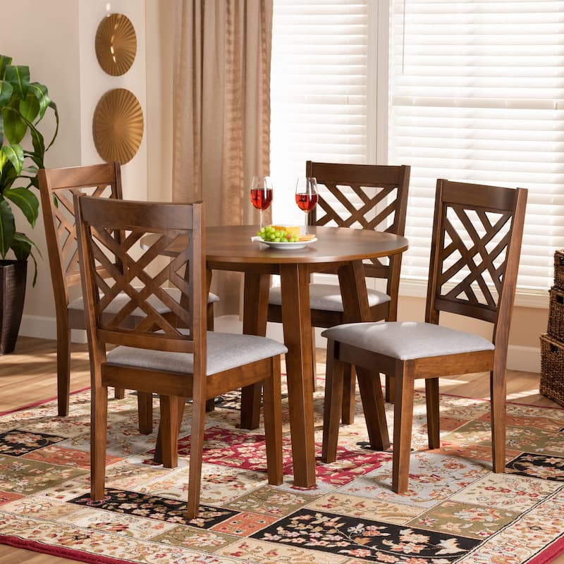 Lilly Modern and Contemporary 5-Piece Dining Set