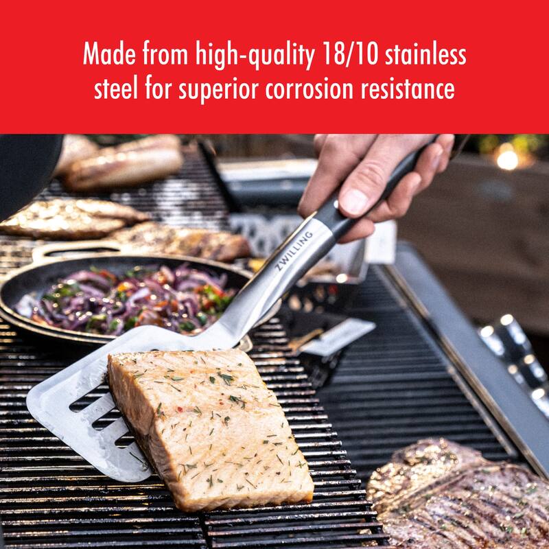 ZWILLING BBQ+ 5-pc Grill Tool Set - Black