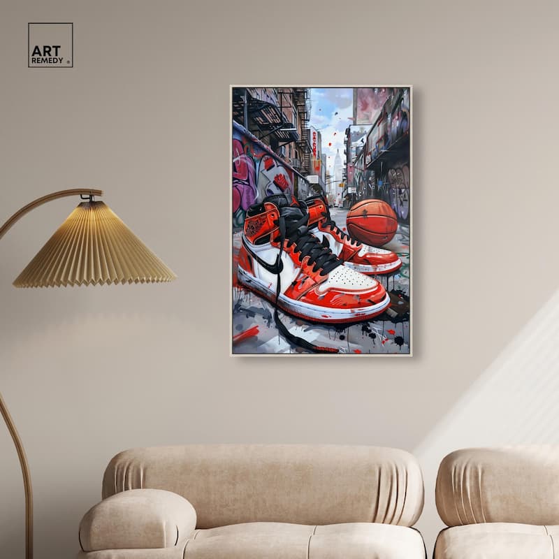 Streetwise Sneakers Canvas by Art Remedy