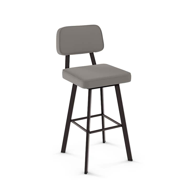 Amisco Clarkson Swivel Counter Stool