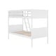preview thumbnail 2 of 68, Convertible Solid Wood Bunk Bed Frame for Kids with Ladder, No Box Spring Needed