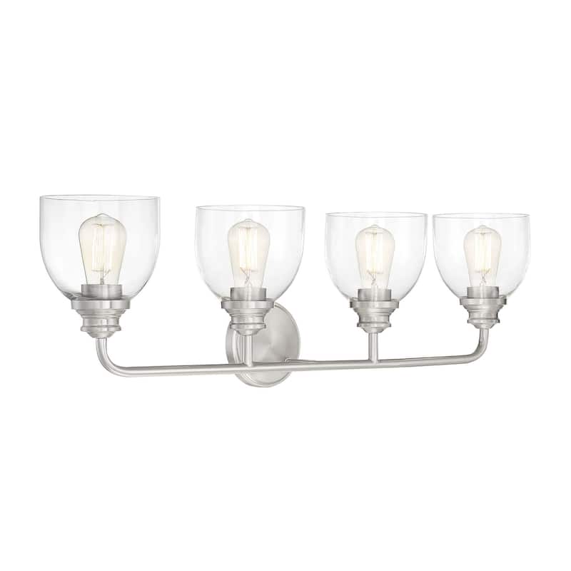 Savoy House Vale 4 Light 33" Wide Bathroom Vanity Light