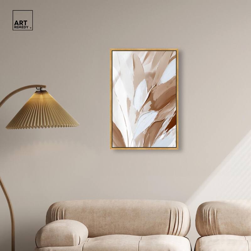 Fawn and Frost II Canvas by Art Remedy