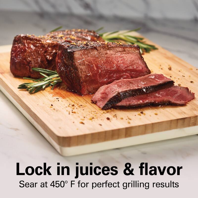 Hamilton Beach Indoor Searing Grill with Lid Window Bed Bath & Beyond