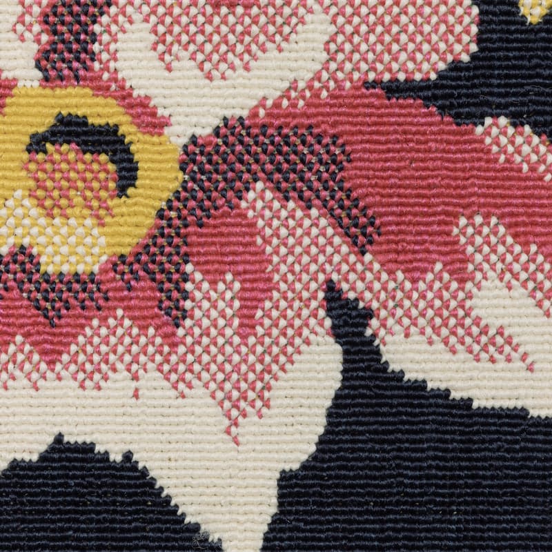 Harlowe Floral Garden Navy/ Multi Area Rug