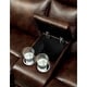 preview thumbnail 4 of 12, Furniture of America Faux Leather Reclining Sectional with Chaise