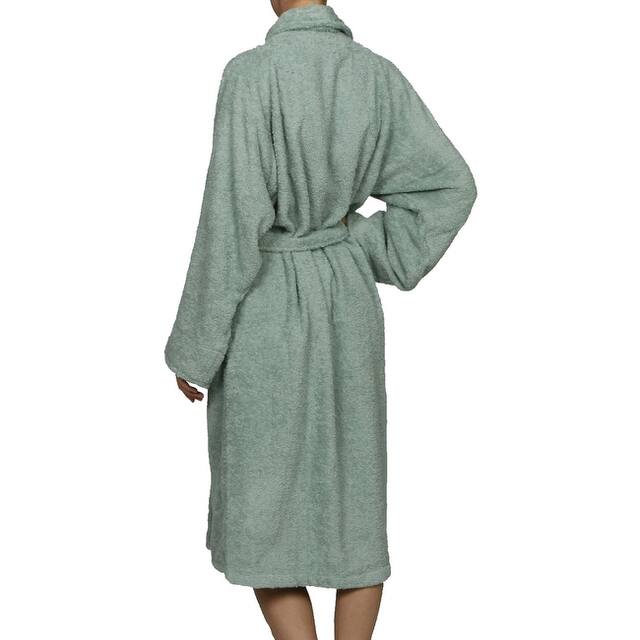 Superior Luxurious 100-percent Combed Cotton Unisex Terry Bath Robe