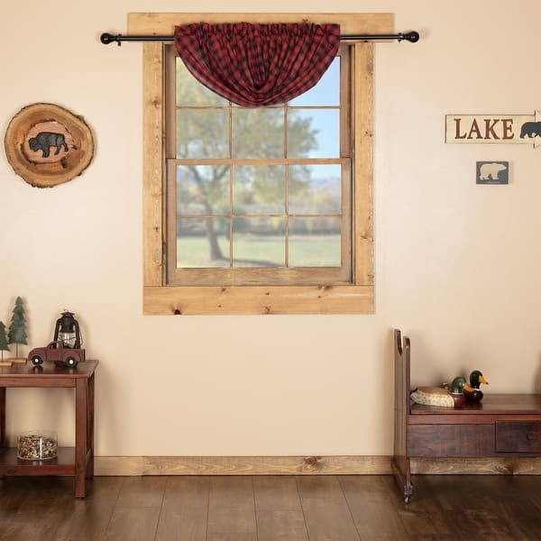 slide 2 of 5, Cumberland Balloon Valance 15x60 - Balloon Valance 60x15 - Balloon Valance 60x15