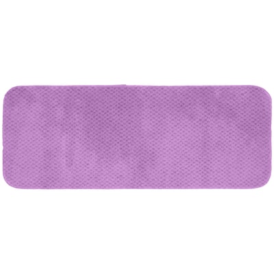 Cabernet Purple 22" x 60" Nylon Washable Bath Rug Runner