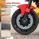preview thumbnail 18 of 28, Gymax 2-in-1 Kids Electric Motorcycle w/ Detachable Training Wheels - See Details