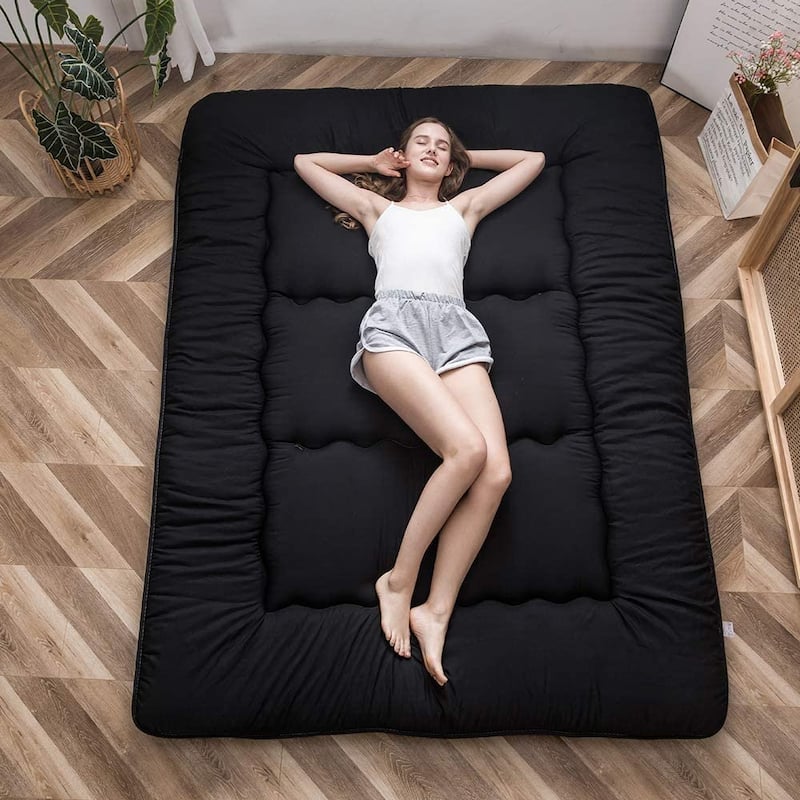 Traditional Japanese Foldable & Portable Floor Futon Mattress