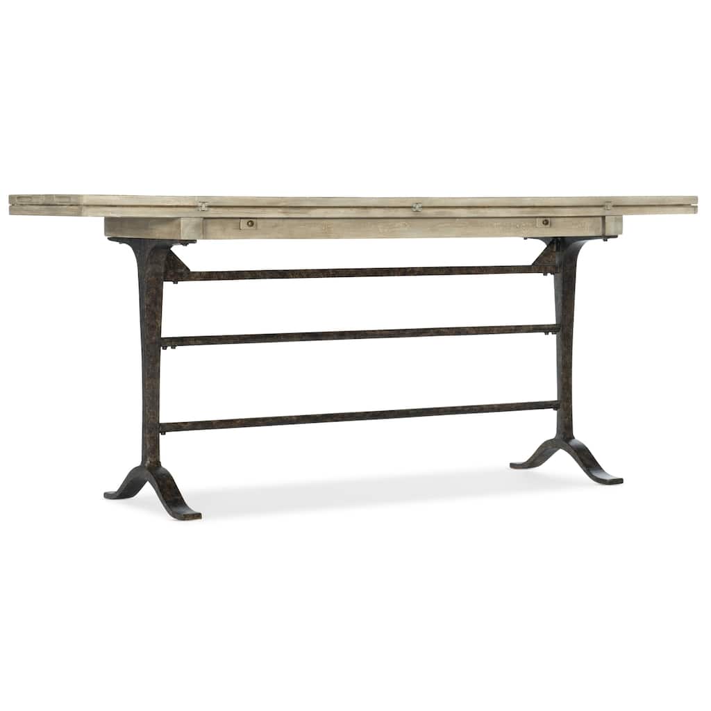 Hooker Furniture Ciao 72" Wide Poplar Top Metal Console Table