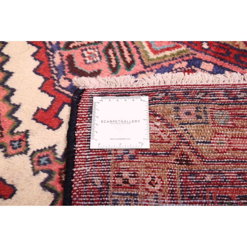 ECARPETGALLERY Hand-knotted Konya Anatolian Cream Wool Rug - 2'7 x 10'6