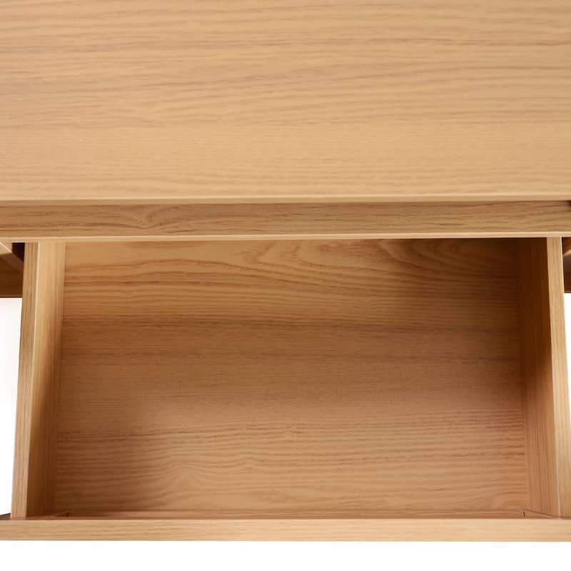 85'' MDF TV Stand with Solid Wood Legs - 78.74" x 14.60"