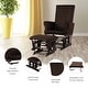 preview thumbnail 10 of 30, Costway Baby Nursery Relax Rocker Rocking Chair Glider & Ottoman Set - See Details