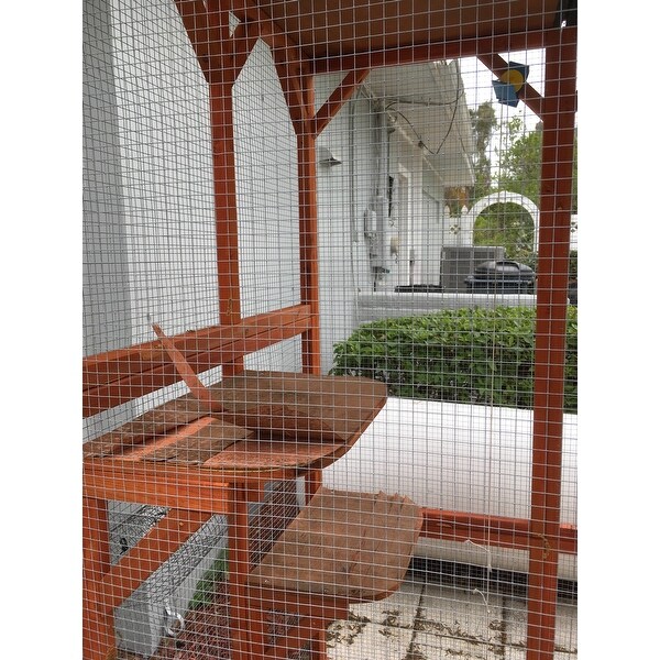 Shop Trixie Pet Products Wooden Outdoor Cat House Overstock