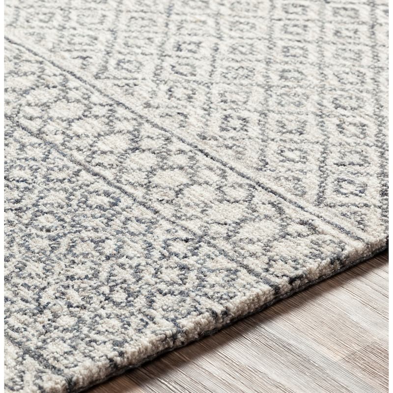 Livabliss Amina Handmade Wool Moroccan Area Rug