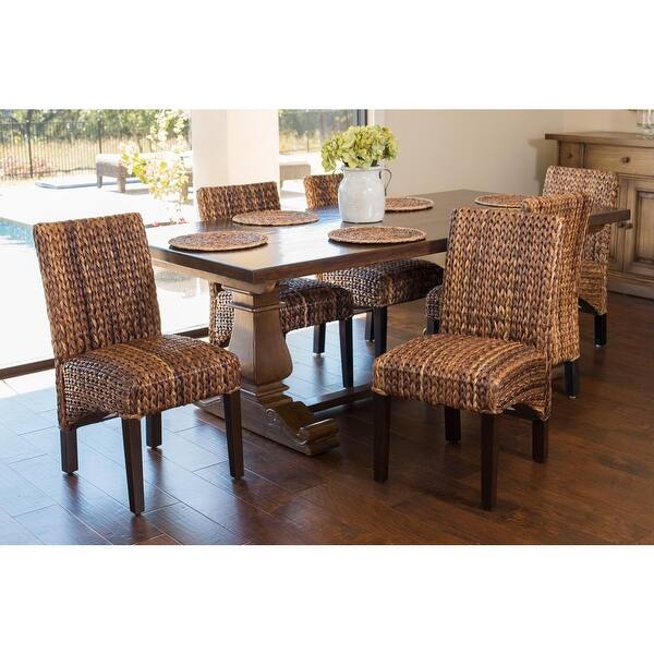 Shop The Curated Nomad Fairway Seagrass Dining Chair Set Of 2
