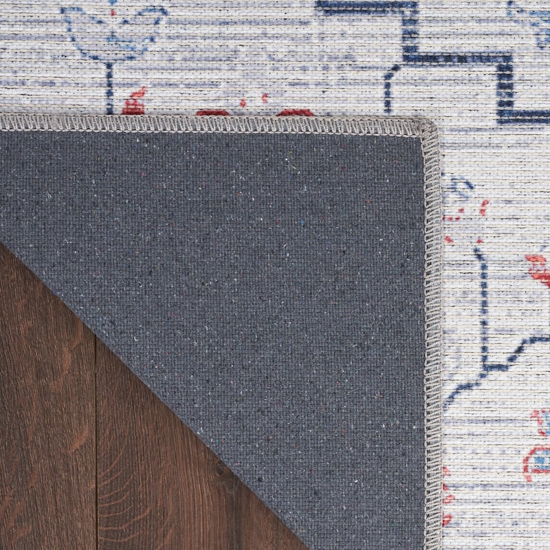 New Concept Washables Indoor only Persian Machine Washable Area Rug