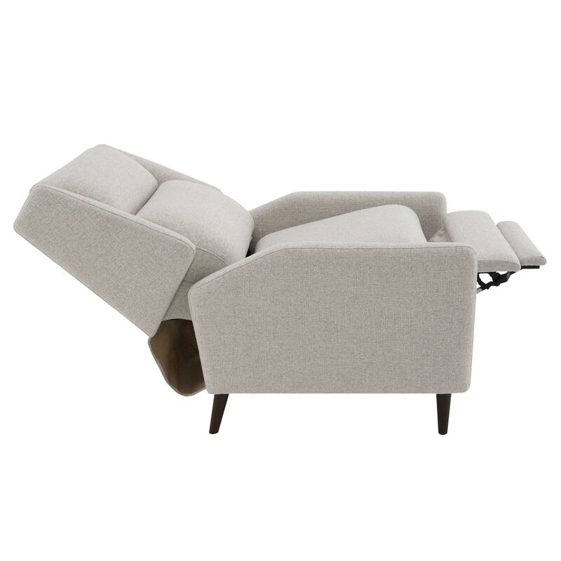 Furniture of America Selric Modern 31-inch Upholstered Push Back Recliner