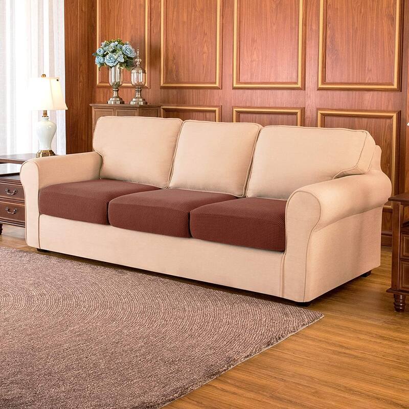 Subrtex Stretch Separate Sofa Cushion Slipcovers (1/2/3 PCS)