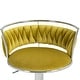preview thumbnail 148 of 155, Velvet Upholstered Adjustable Bar Stool Swivel Counter Chair Set of 2