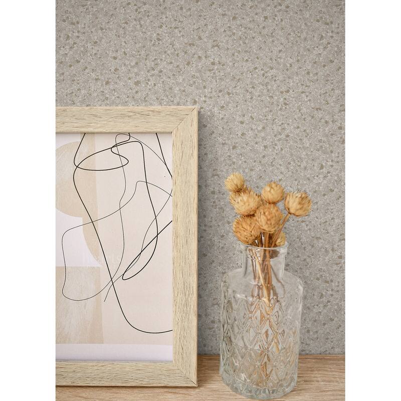 Monumental Ivory Peel and Stick Wallpaper