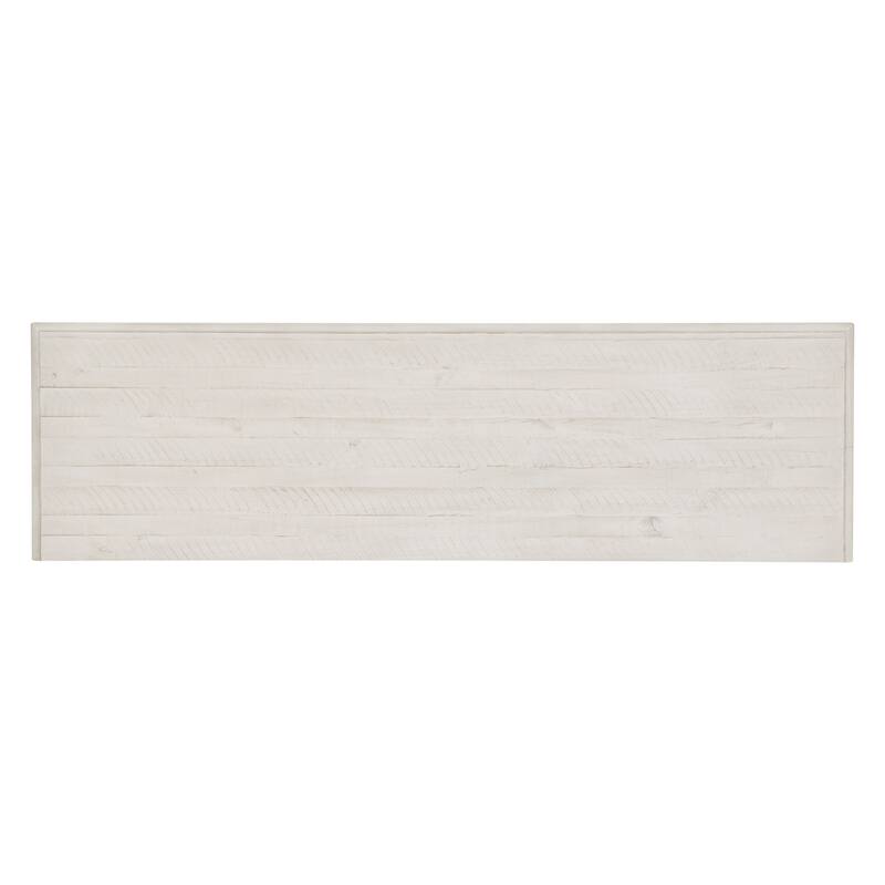 Magnussen Home Newport Alabaster Small Console - W x D x H