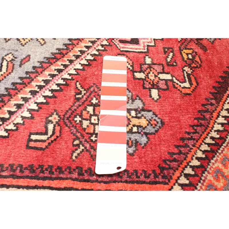 ECARPETGALLERY Hand-knotted Andelz Red Wool Rug - 4'8 x 6'11