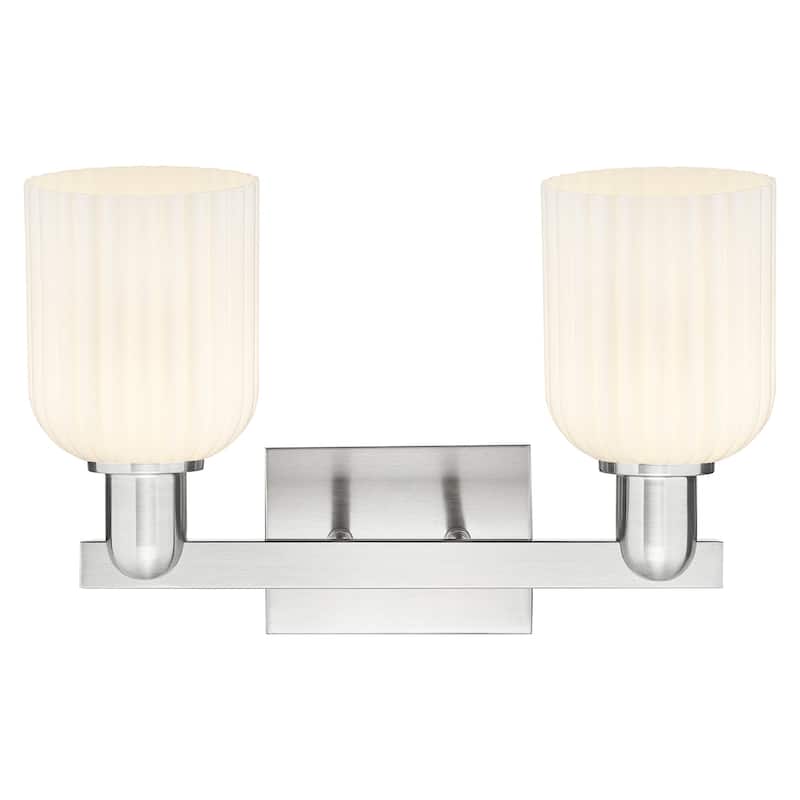 Innovations Lighting 716-2W-G559-5GWH Bridal Veil 2 Light 16" Wide