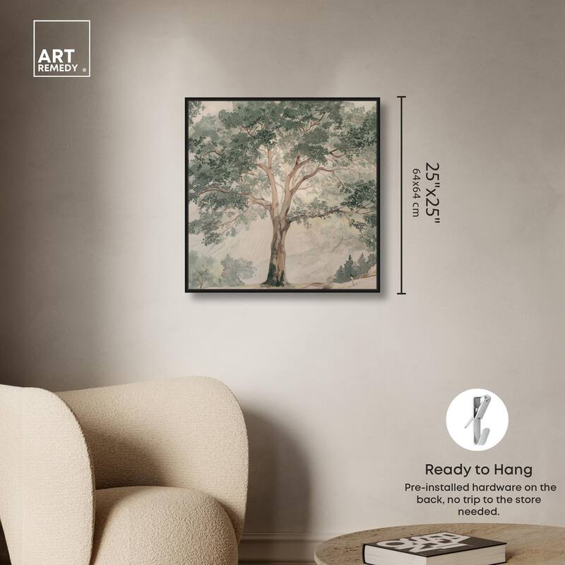 Emanating Branches I Canvas by Art Remedy