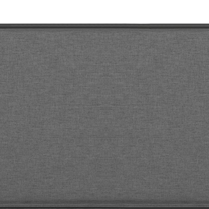 McArthur Metal and Upholstered Canopy Bed