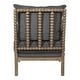 preview thumbnail 22 of 41, Fletcher Spindle Chair in Fabric with Brushed Charcoal Finish