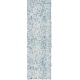 preview thumbnail 82 of 102, SAFAVIEH Handmade Abstract Isaltina Modern Wool Rug 2'3" x 8' Runner - Blue/Ivory - Runner