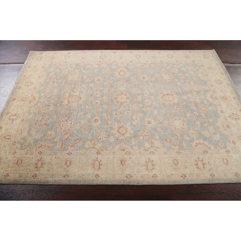 Vegetable Dye Traditional Ziegler Oriental Wool Area Rug Hand-knotted - 4'11" x 6'11"