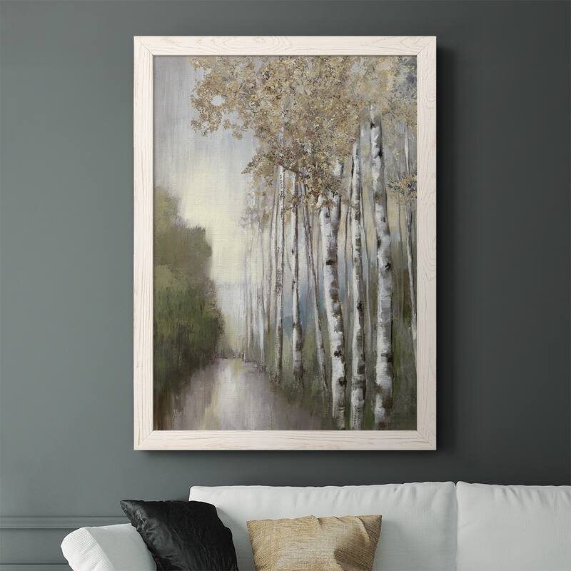 Woodland Walk Neutral-Premium Framed Canvas - Ready to Hang