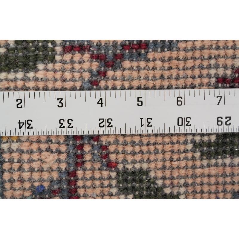 Hand Knotted Oriental 100% Wool Carpet Traditional Floral Pink Ziegler Area Rug - 6' 0'' X 3' 11''