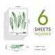 preview thumbnail 5 of 3, Walplus Watercolour Leafs Wall Stickers DIY Art Home Nursery Decor
